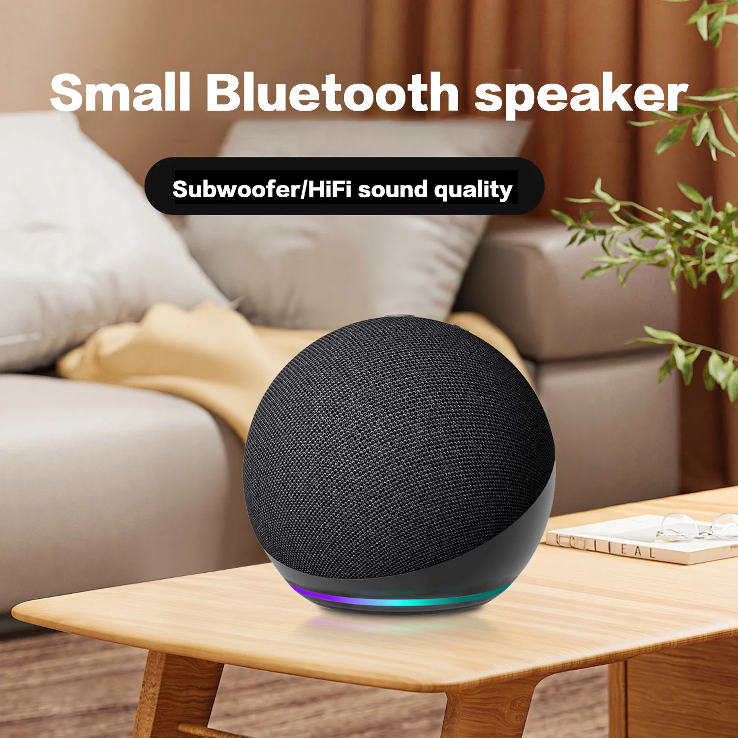 Amazon Speaker Echo Pop - Small Bluetooth Speaker Echo Dot 5th