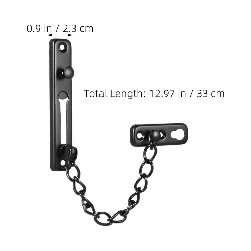 2Pcs Door Security Chain Heavy - Security Chain Door recension och pris