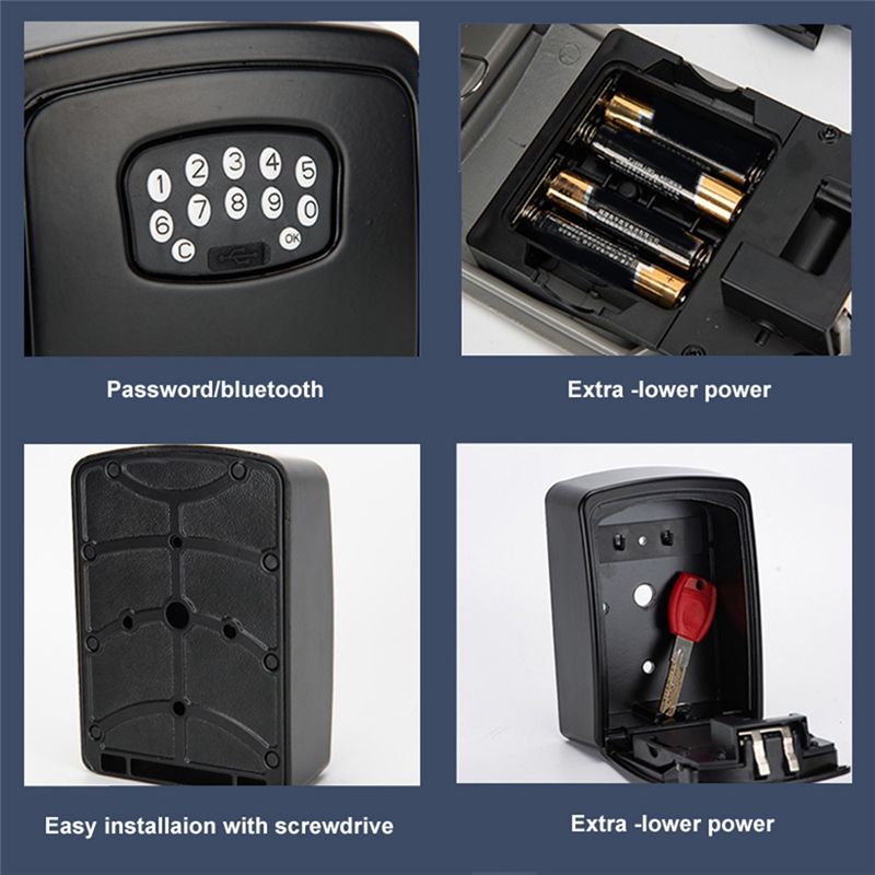 B68A TUYA Smart Key Box Blueto - Lockbox Key Secure recension och pris