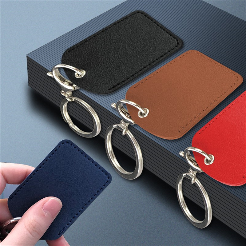 AO New PU Leather 1pc Keychain - Security Chain Door recension och pris