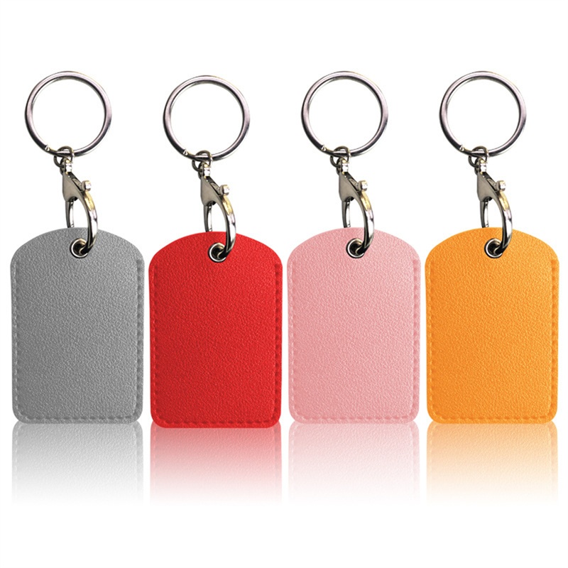 AO New PU Leather 1pc Keychain - Security Chain Door recension och pris