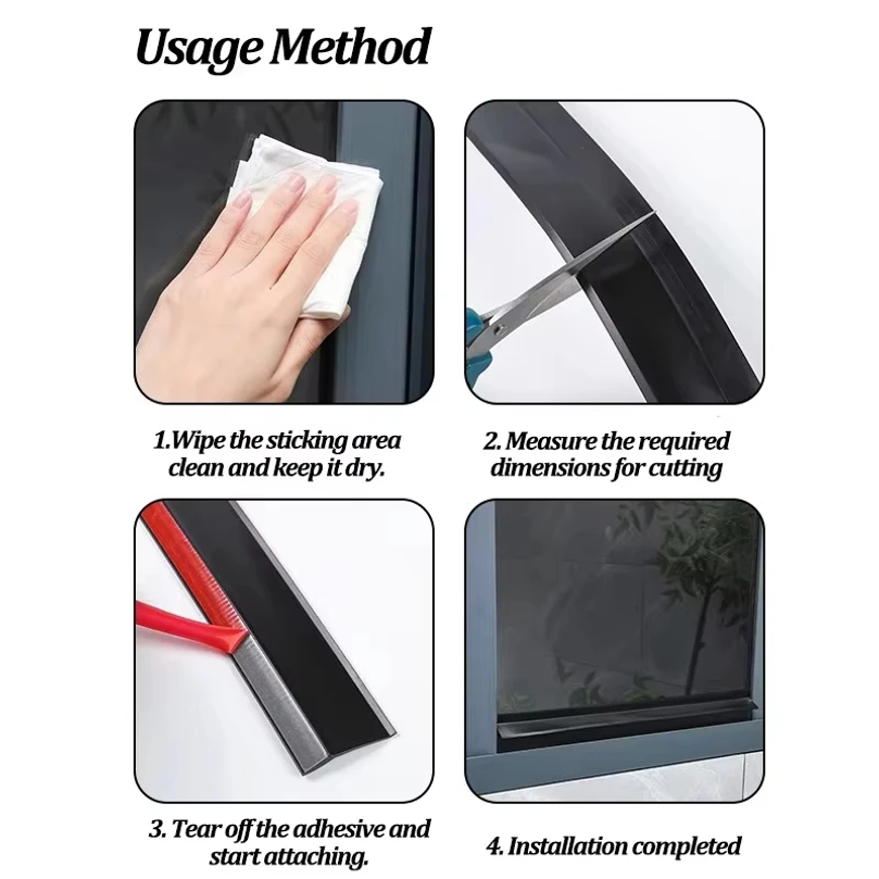 100cm Home Window Water Blocki - Window Lock Bar recension och pris
