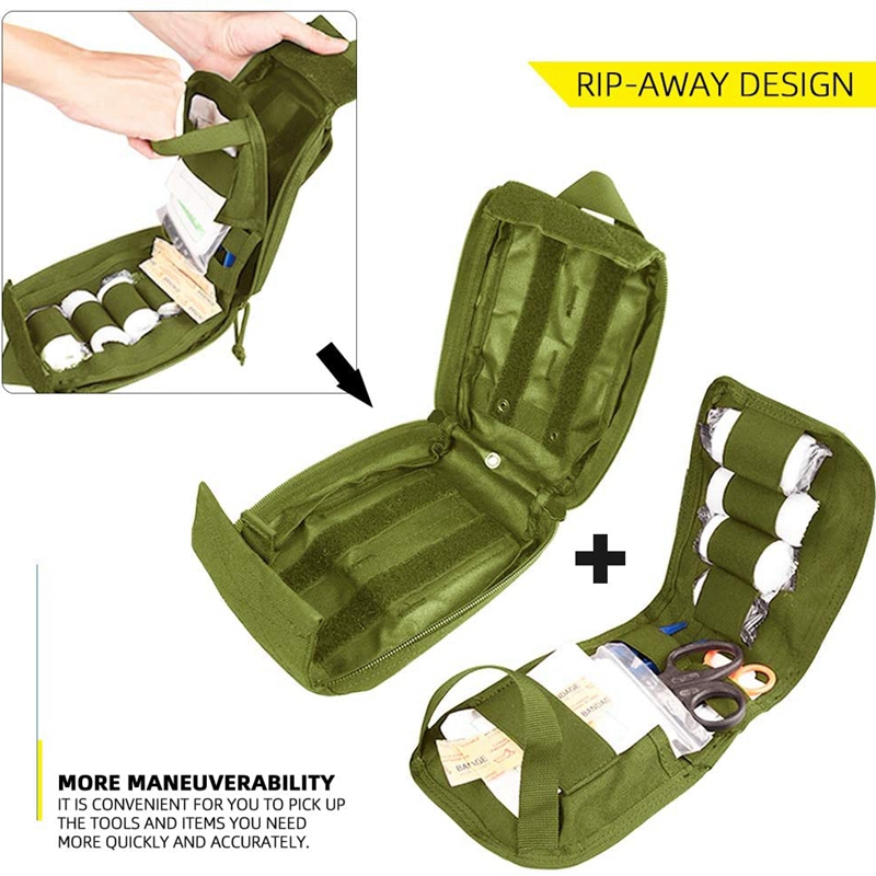 Tactical Molle First Aid Kit M - First Aid Bag Kit recension och pris