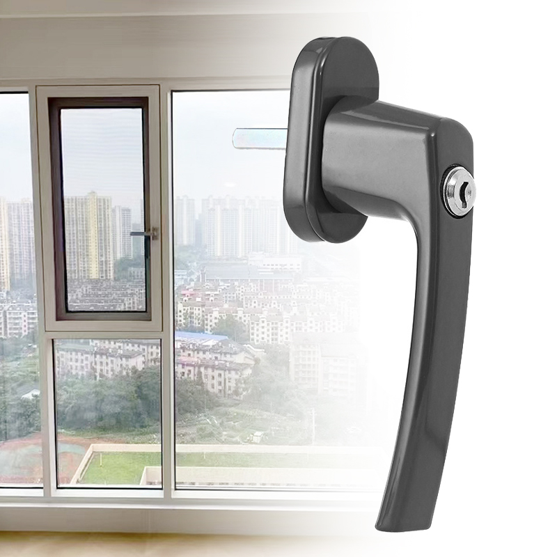 Plastic-Steel Inward-Opening W - Window Lock Bar recension och pris