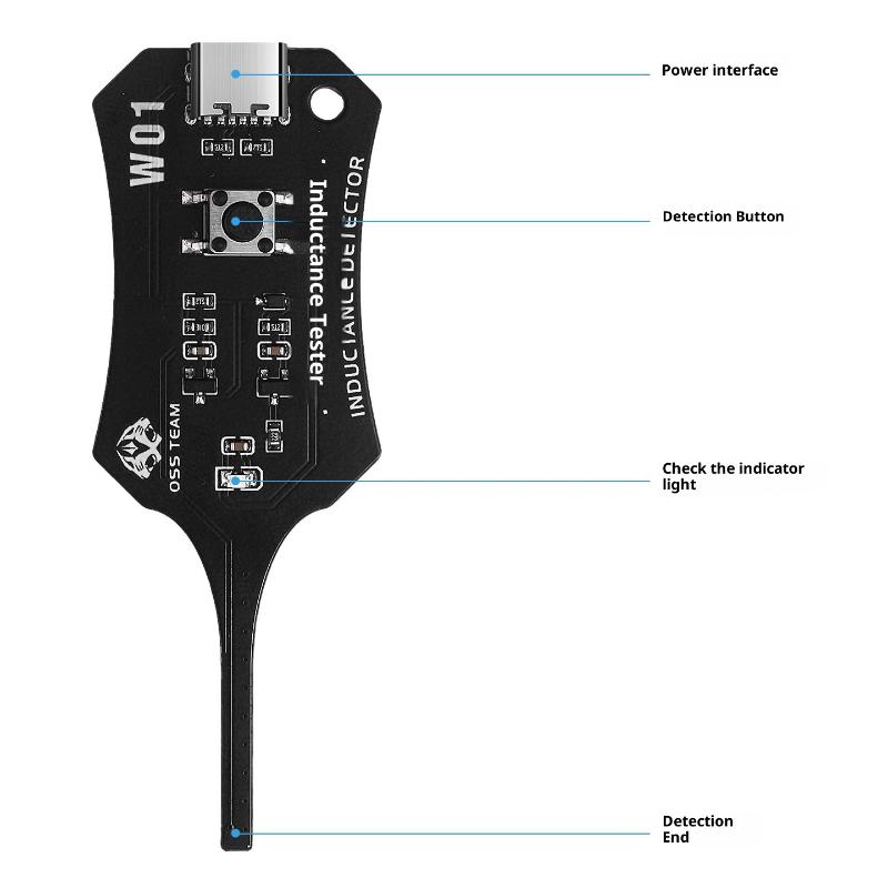 New【OSS Inductor Detector Tool - Co Detector Plug recension och pris